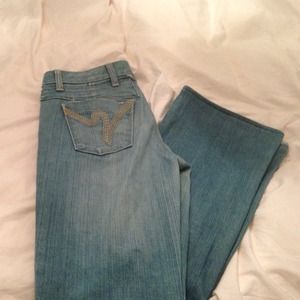 Boot cut jeans