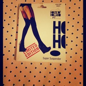 TopShop Limited Edition Super Suspender Legwear