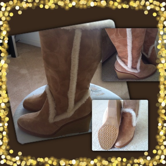 Authentic Coach Boots