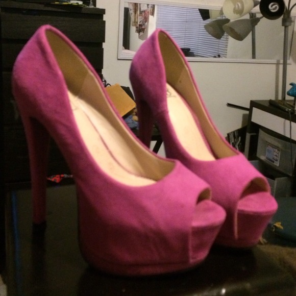 Colorful heels $15.00