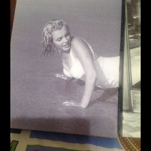 RESERVED Two Canvas Pictures of Marilyn Monroe