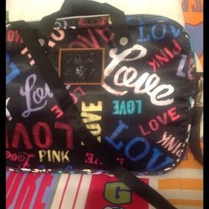 Victoria's Secret Pink Laptop/Messenger Bag