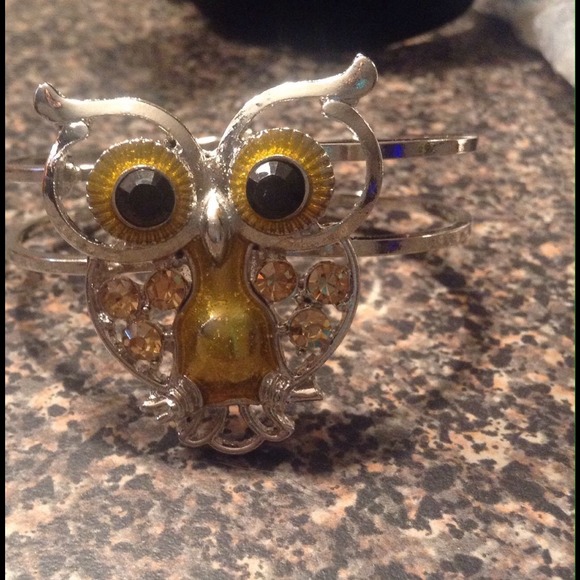 Jewelry - Cute hinged owl bracelet🚫SOLD🚫