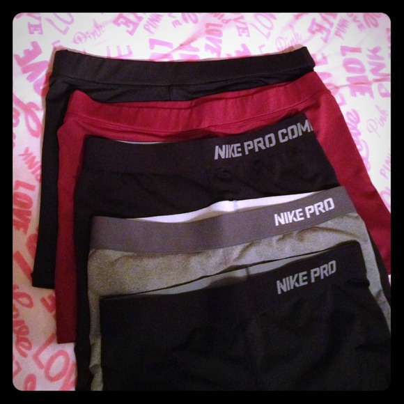 3 Nike pro spandex