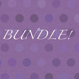 BUNDLE: Red Hollister sweatpant & striped cardigan