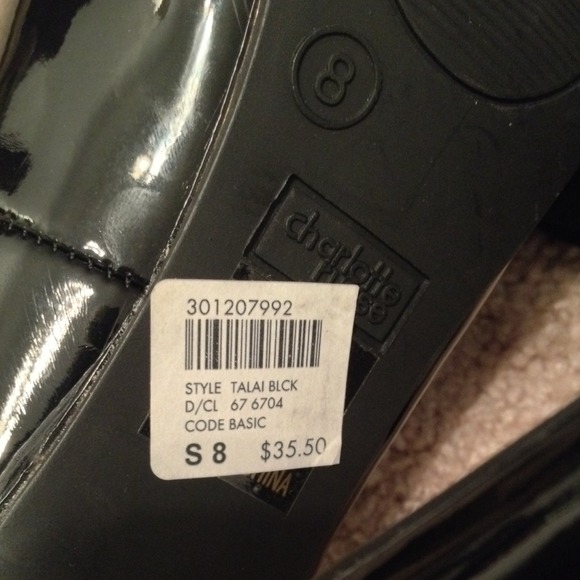 NWT Black Bow Tie Heels - 4 1/2 Inch Heel - Picture 4 of 4