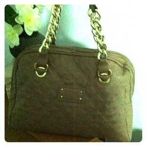 Chunky Gold chain Top handbag