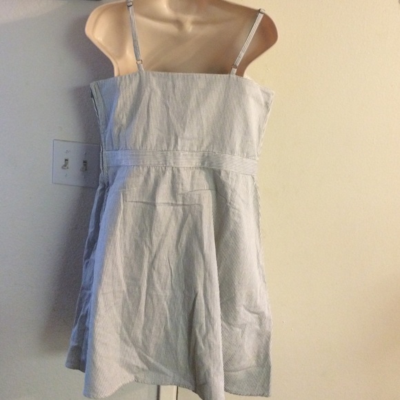 LAST 1--New sweetheart denim dress large - Picture 3 of 4