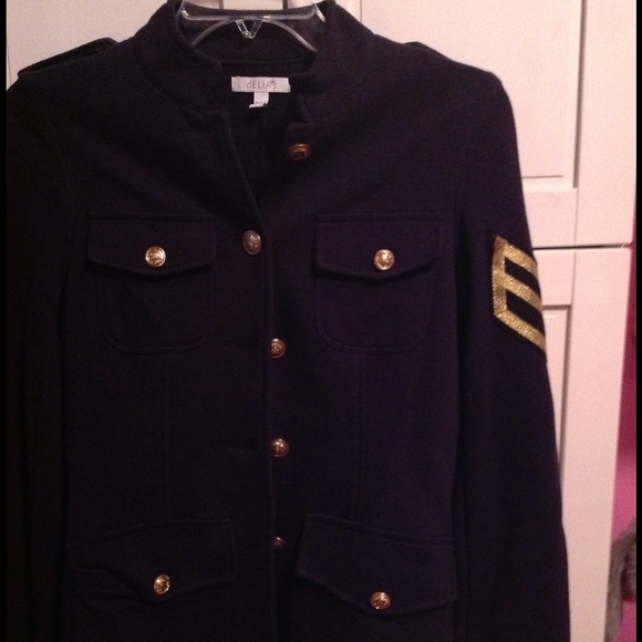 Delia's blue navy coat size s