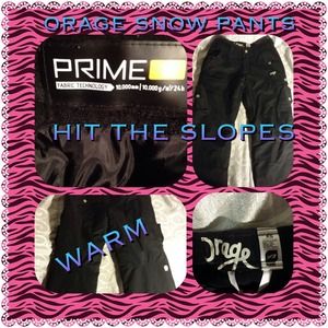 **REDUCED** Orage snowboarding / ski pants