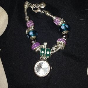 Figaro Couture Charm watch bracelet !