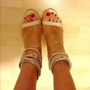 Brand new forever 21 ankle strap sandals in size 6