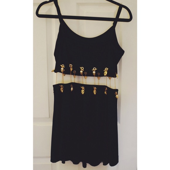 TRADED🚫Topshop Insp. Chain Dress