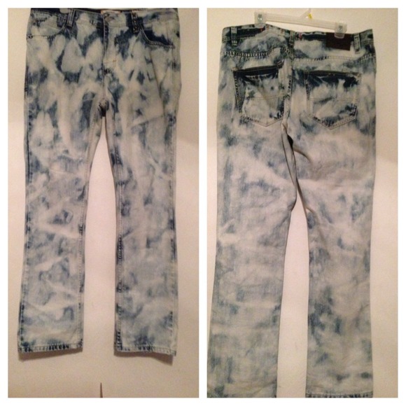 Other - Men's acid wash denim jeans