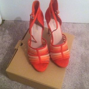 Beautiful open toe Zara shoe