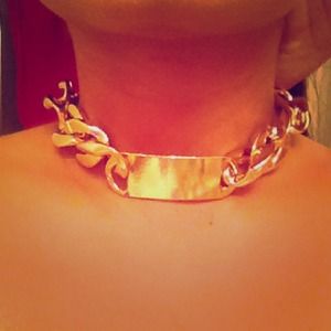 *RESERVED* chain necklace + YSL earrings