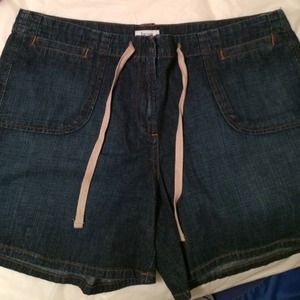 Liz & Co denim shorts size 16 NWOT