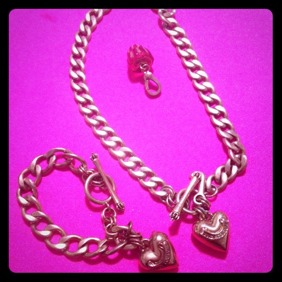 Juicy Couture Bracelet, Necklace & Charm