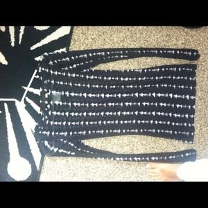 Bcbg sheer top