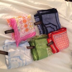 5 Coach scarves