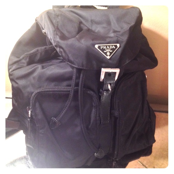 Prada Backpack authentic bag, made in Italy
