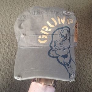 Disneyland military style "Grumpy" hat