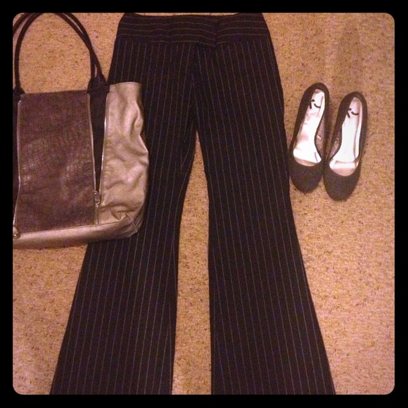 Express Publicist pin striped dress pants-sz 4