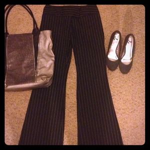 Express Publicist pin striped dress pants-sz 4