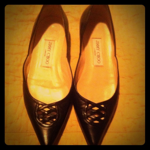 Jimmy Choo Black flats