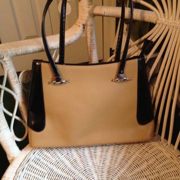 Handbags - Two Toned Handbag