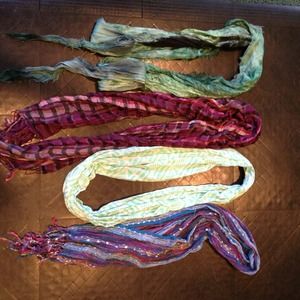 Beautiful scarves from Anthropologie!