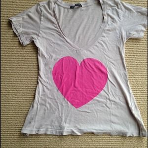 Wildfox heart tee