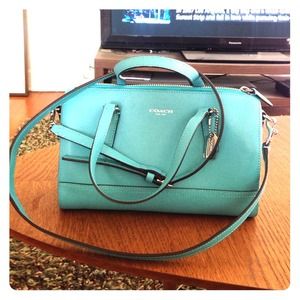 Blue Coach Purse & Wallet
