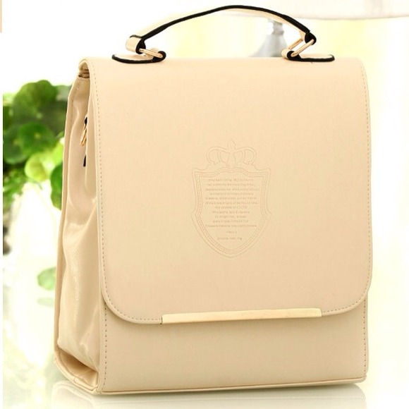 Handbags - HOLD!! New Graceful Crown Embossing Pure Backpack