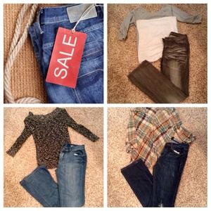 Reserved!!!!  Size 4 Jeans Bundle Sale