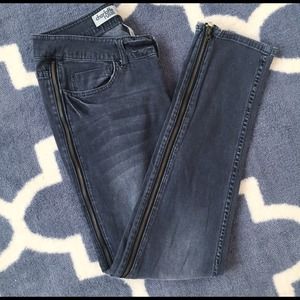 New! Side Zips Stretch Skinnys