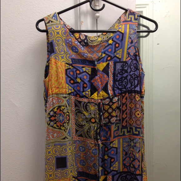 VINTAGE boho maxi dress - Picture 3 of 3