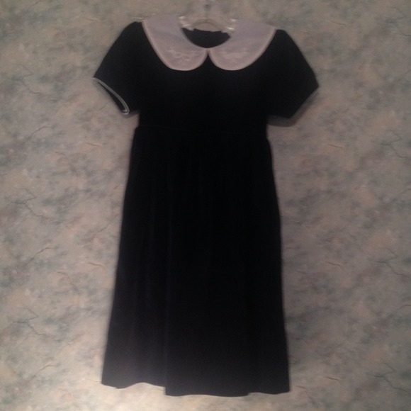 Lavender Blue Heirloom Velvet Dress