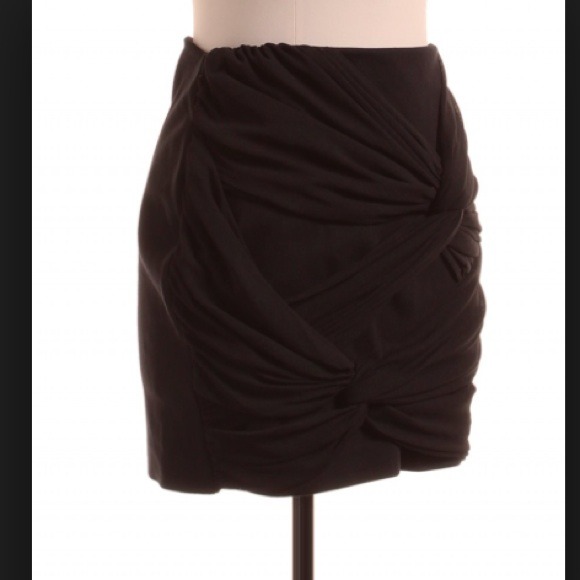 Express black Knotted skirt size 2