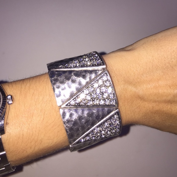 Crystal Silver Bracelet Brand New