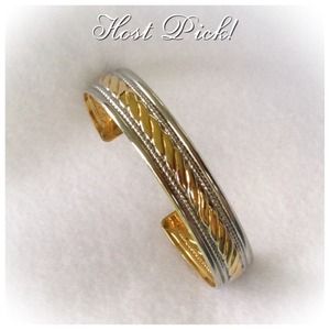 ✂️Flash $ale✂️  Gold & Silver Cuff Bracelet