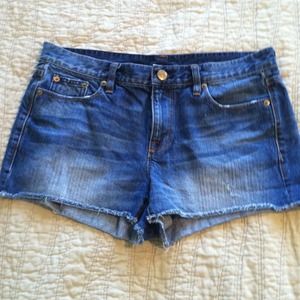 J crew denim shorts
