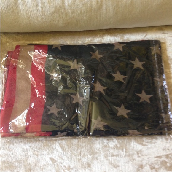 American flag scarf