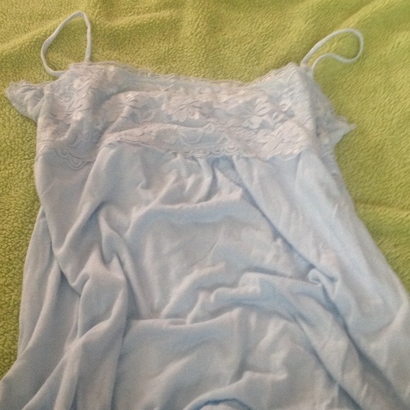 Baby Blue Lace Tank
