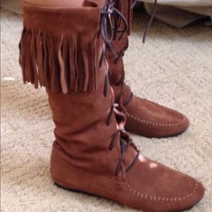 Size 7 leather & Suede boots