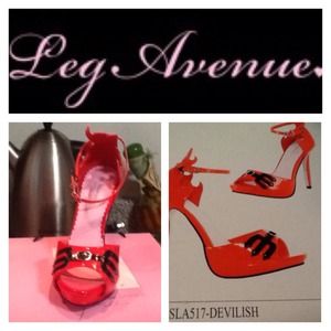 🎁Devil Heels! Leg Avenue Size 7