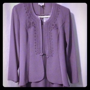 Lilac colored dress/ dress coat. Worn once!