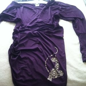Plum dress