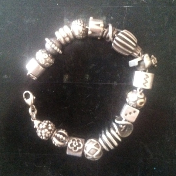 Fully loaded trollbead bracelet