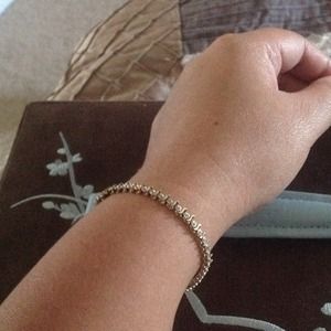 SOLD Authentic diamond jr. tennis bracelet